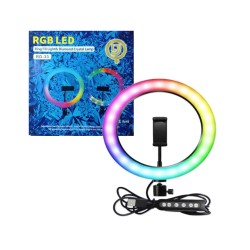 Ringlight RD-33 13" with Phone Holder Multi Colour Ringlight RD-33 13" with Phone Holder Multi Colour